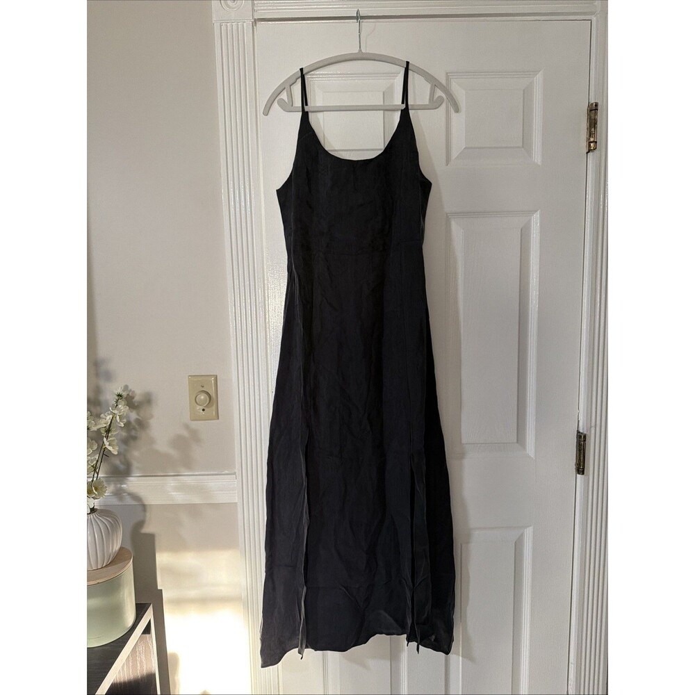 The Handloom LA Lucid Midnight Maxi Dress - Black S/M